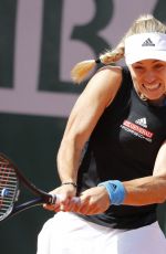 ANGELIQUE KERBER at Roland Garros French Open Tournament 05/26/2019