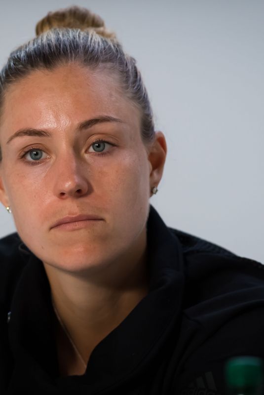 ANGELIQUE KERBER at Roland Garros French Open Tournament Press Conference in Paris 05/26/2019