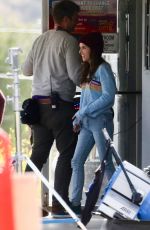 ANNA KENDRICK on the Set of Dummy in Los Angeles 05/21/2019