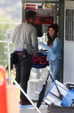 ANNA KENDRICK on the Set of Dummy in Los Angeles 05/21/2019