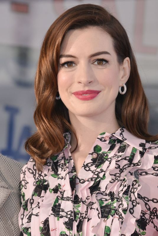 ANNE HATHAWAY Honored with a Star on the Hollywood Walk of Fame 05/09/2019