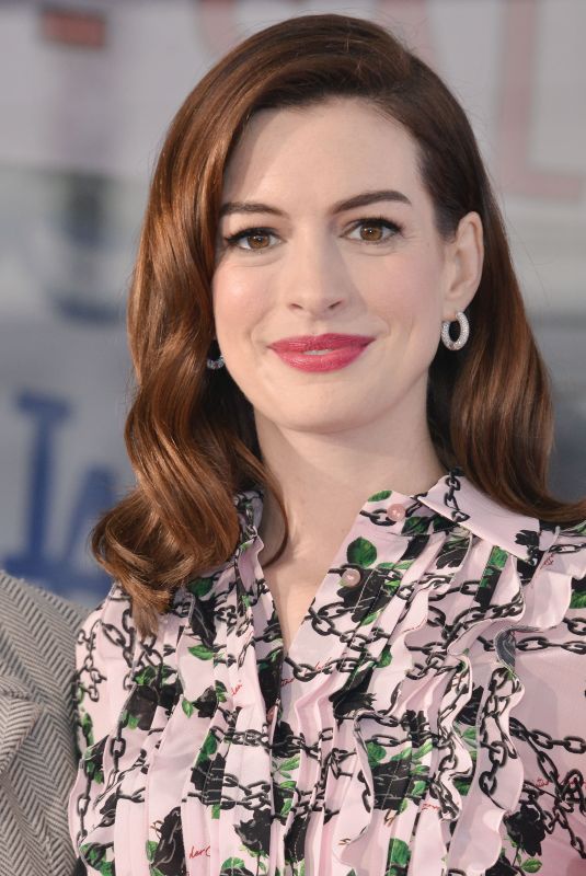 ANNE HATHAWAY Honored with a Star on the Hollywood Walk of Fame 05/09/2019