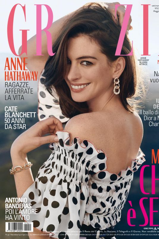 ANNE HATHAWAY in Grazia Magazine, Italy May 2019