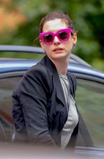 ANNE HATHAWAY Out and About in New York 05/17/2019