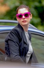 ANNE HATHAWAY Out and About in New York 05/17/2019