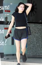 ARIEL WINTER in Sports Shorts Out in Los Angeles 05/01/2019