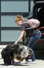 ARIEL WINTER Out with Her Dogs in Sherman Oaks 05/30/2019