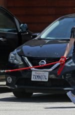 ARIEL WINTER Out with Her Dogs in Sherman Oaks 05/30/2019