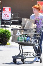 ARIEL WINTER Shopping at Grocery Store in Studio City 05/08/2019