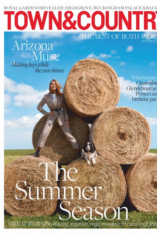 ARIZONA MUSE in Town & Country Magazine, UK May 2019