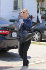 ASHLEE SIMPSON Arrives at a Gym in Los Angeles 05/30/2019