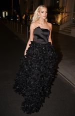 ASHLEE SIMPSON Arrives at Majestic Beach Party in Cannes 05/17/2019