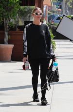 ASHLEE SIMPSON at a Gym in Los Angeles 05/04/2019