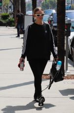 ASHLEE SIMPSON at a Gym in Los Angeles 05/04/2019