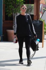 ASHLEE SIMPSON at a Gym in Los Angeles 05/04/2019