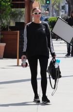 ASHLEE SIMPSON at a Gym in Los Angeles 05/04/2019