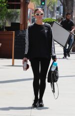 ASHLEE SIMPSON at a Gym in Los Angeles 05/04/2019