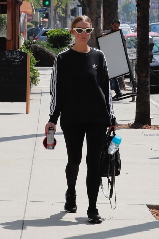 ASHLEE SIMPSON at a Gym in Los Angeles 05/04/2019