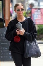 ASHLEE SIMPSON Leaves a Gym in Los Angeles 05/02/2019