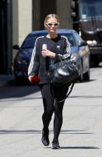 ASHLEE SIMPSON Leaves a Gym in Los Angeles 05/22/2019