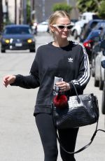 ASHLEE SIMPSON Leaves a Gym in Los Angeles 05/22/2019