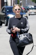 ASHLEE SIMPSON Leaves a Gym in Los Angeles 05/22/2019