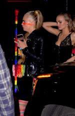 ASHLEY BENSON and CARA DELEVINGNE Leaves Met Gala After-party 05/07/2019