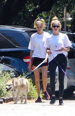 ASHLEY BENSON and CARA DELEVINGNE Out Hiking in Los Angeles 05/29/2019