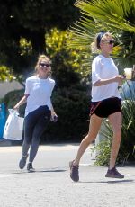 ASHLEY BENSON and CARA DELEVINGNE Out Hiking in Los Angeles 05/29/2019