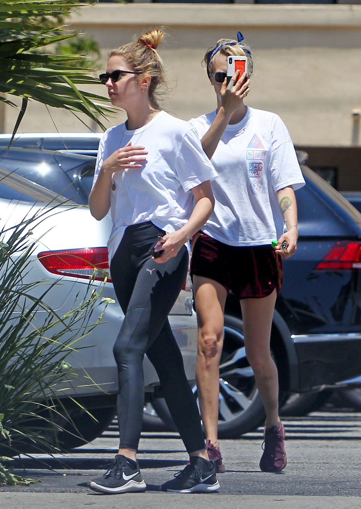 ASHLEY BENSON And CARA DELEVINGNE Out Hiking In Los Angeles 05 29 2019 Ashley benson and cara delevingne out hiking in los angeles 05 29 2019