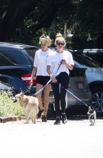 ASHLEY BENSON and CARA DELEVINGNE Out Hiking in Los Angeles 05/29/2019
