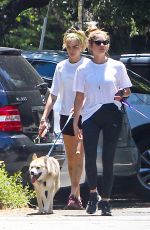 ASHLEY BENSON and CARA DELEVINGNE Out Hiking in Los Angeles 05/29/2019