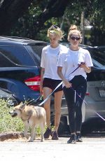 ASHLEY BENSON and CARA DELEVINGNE Out Hiking in Los Angeles 05/29/2019