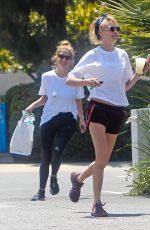 ASHLEY BENSON and CARA DELEVINGNE Out Hiking in Los Angeles 05/29/2019