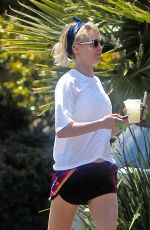 ASHLEY BENSON and CARA DELEVINGNE Out Hiking in Los Angeles 05/29/2019