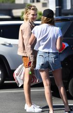 ASHLEY BENSON and CARA DELEVINGNE Out Shopping in Hollywood 05/28/2019