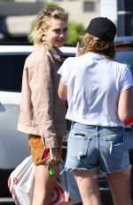 ASHLEY BENSON and CARA DELEVINGNE Out Shopping in Hollywood 05/28/2019
