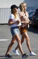 ASHLEY BENSON and CARA DELEVINGNE Out Shopping in Hollywood 05/28/2019