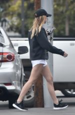 ASHLEY BENSON in Shorts Out in Studio City 05/09/2019
