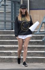 ASHLEY BENSON in Shorts Out in Studio City 05/09/2019