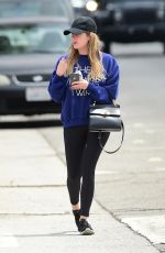 ASHLEY BENSON Leaves a Gym in Los Angeles 05/10/2019