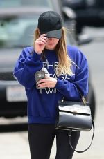 ASHLEY BENSON Leaves a Gym in Los Angeles 05/10/2019
