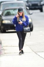 ASHLEY BENSON Leaves a Gym in Los Angeles 05/10/2019