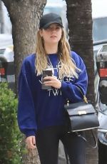 ASHLEY BENSON Leaves a Gym in Los Angeles 05/10/2019