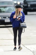 ASHLEY BENSON Leaves a Gym in Los Angeles 05/10/2019
