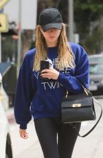 ASHLEY BENSON Leaves a Gym in Los Angeles 05/10/2019