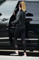 ASHLEY BENSON Leaves a Gym in Studio City 05/15/2019