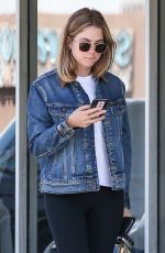 ASHLEY BENSON Out for Coffee in West Hollywood 05/30/2019