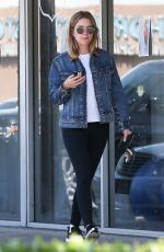 ASHLEY BENSON Out for Coffee in West Hollywood 05/30/2019