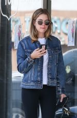 ASHLEY BENSON Out for Coffee in West Hollywood 05/30/2019